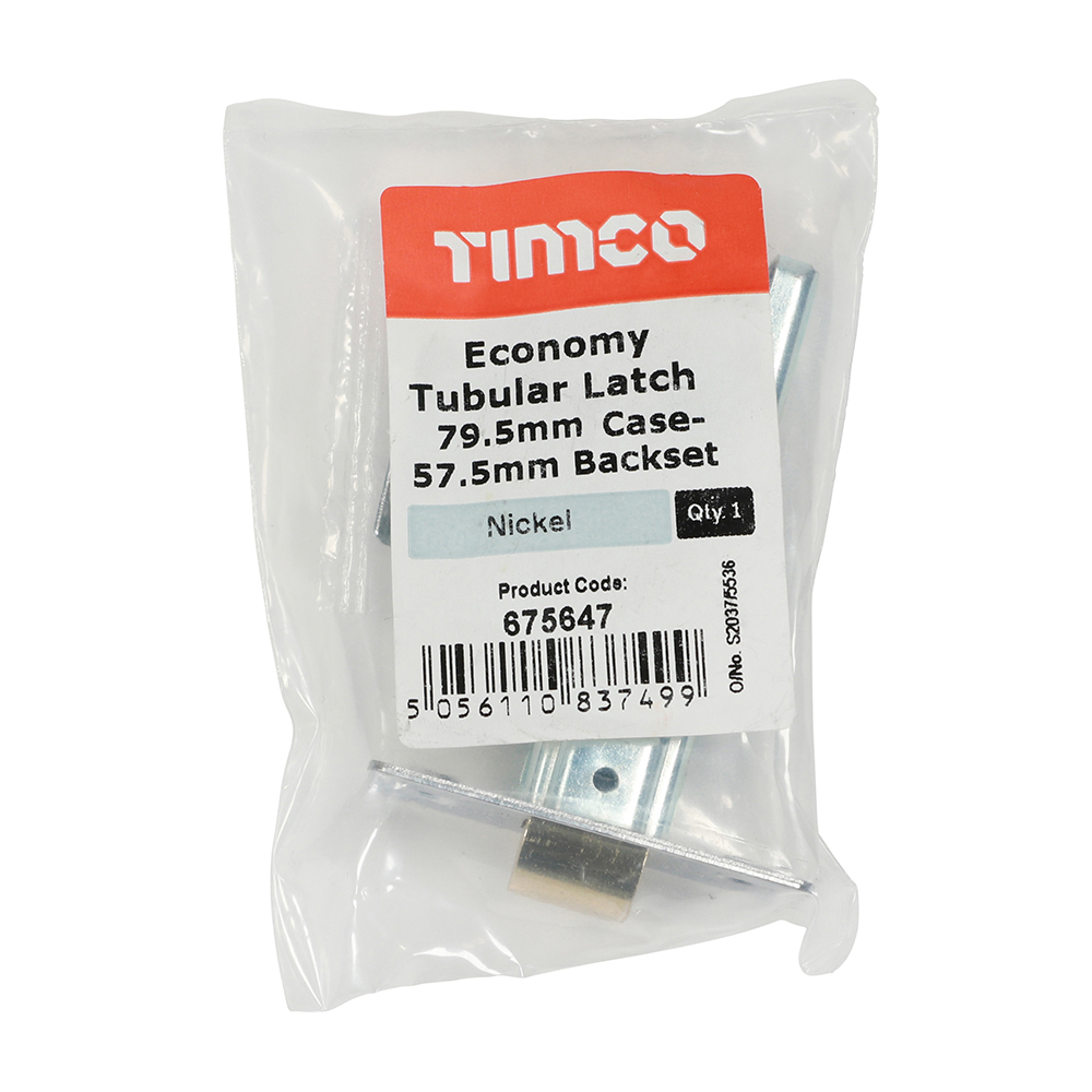 Eco Tubular Latch Nickel - Image 2