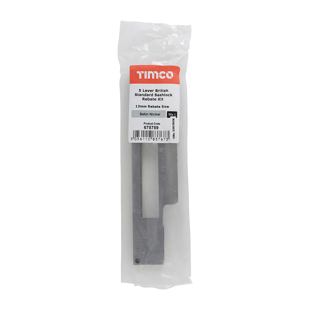 5L Sash Rebate Kit Sat. Nickel - Image 3