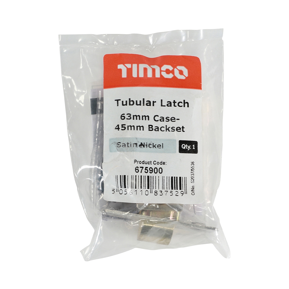 Tubular Latch Sat. Nickel - Image 2
