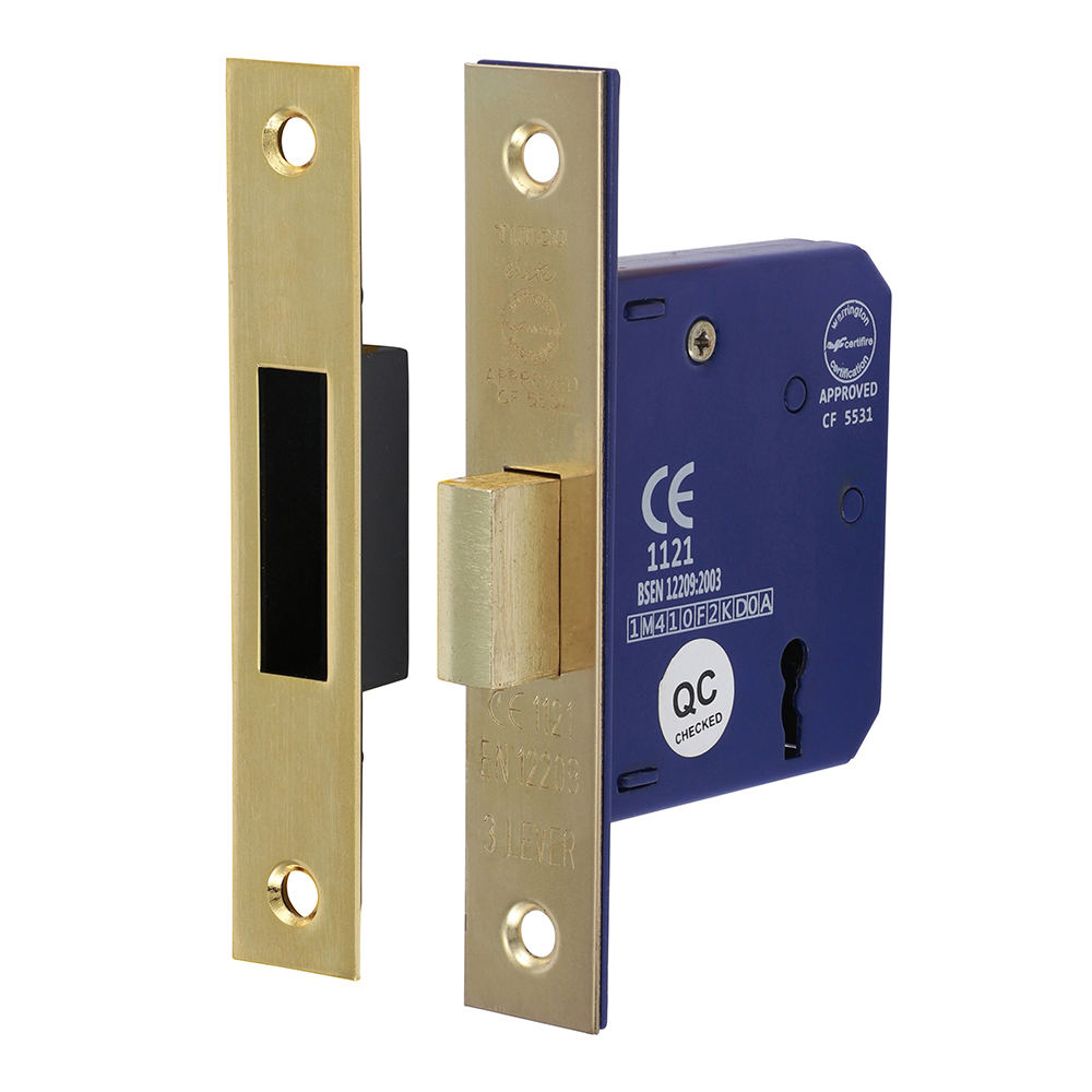 3 Lever Deadlock E. Brass