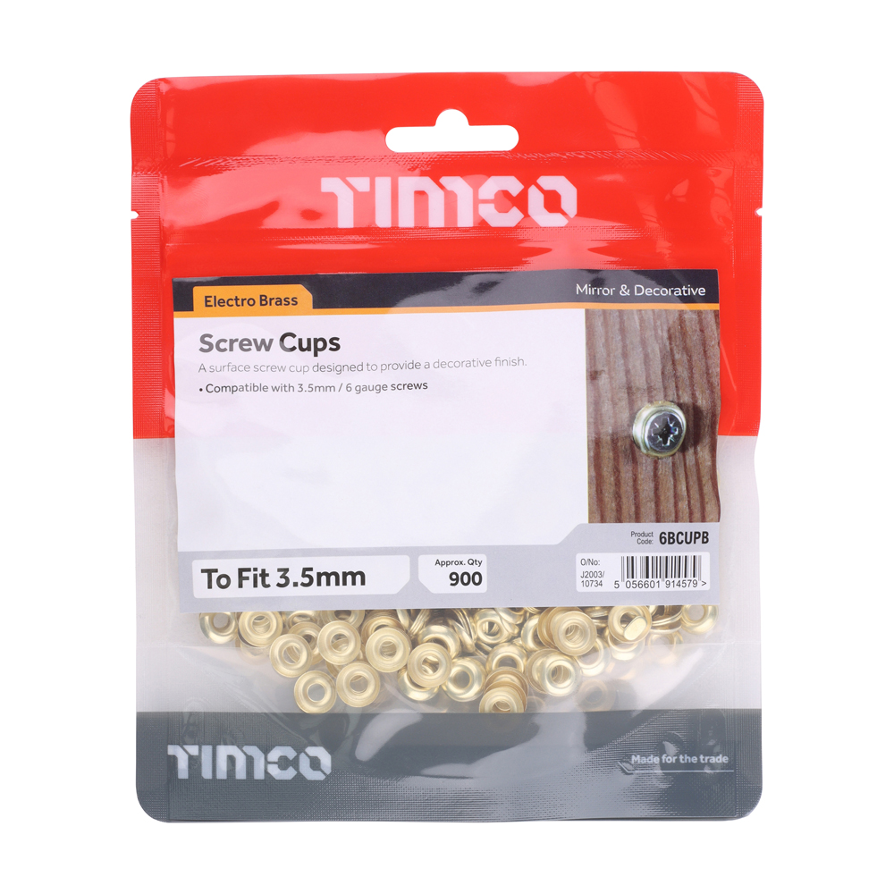 Surface Screw Cup - E/Brass - Image 2