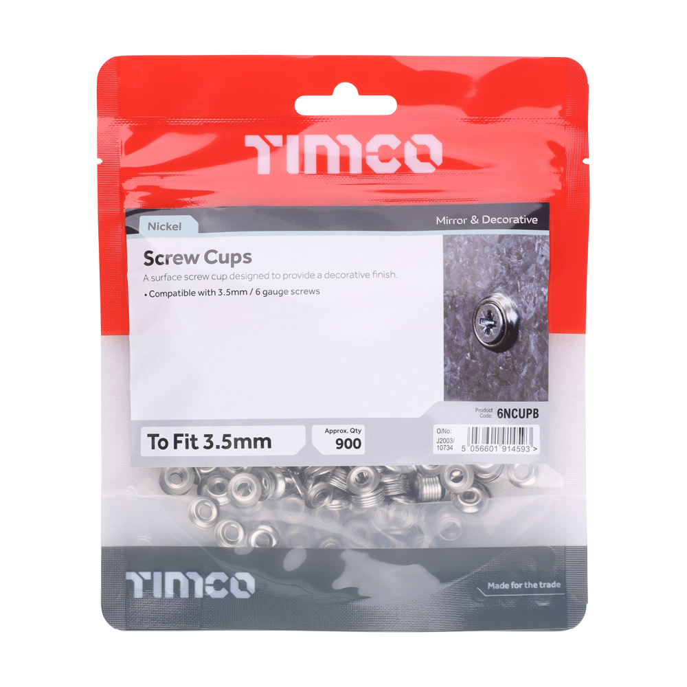 Surface Screw Cup - Nickel - Image 2