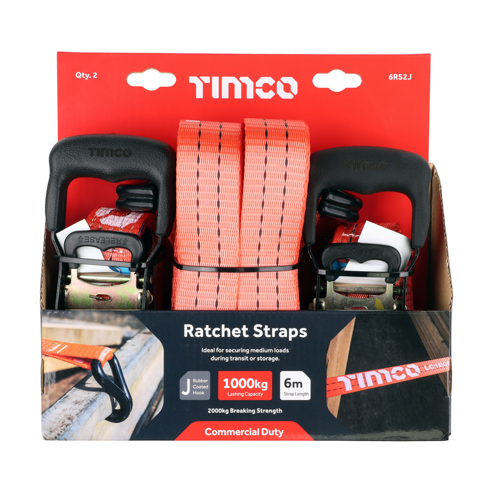 J Hook Ratchet Straps COM - Image 2