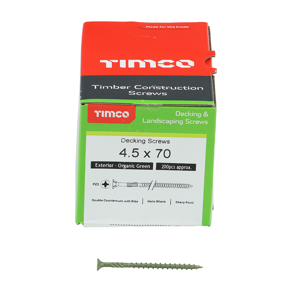 Decking Screw PZ2 - Green - Image 3