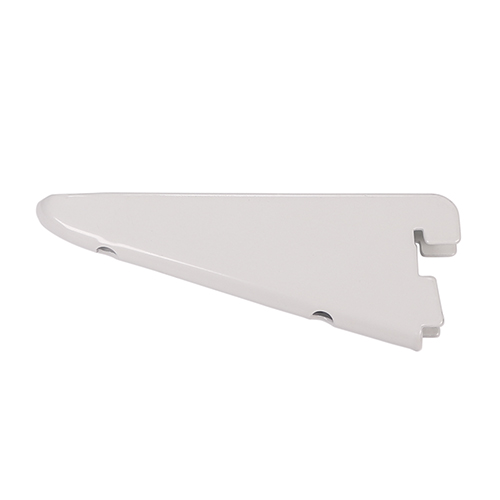 Twin Slot Shelf Bracket White