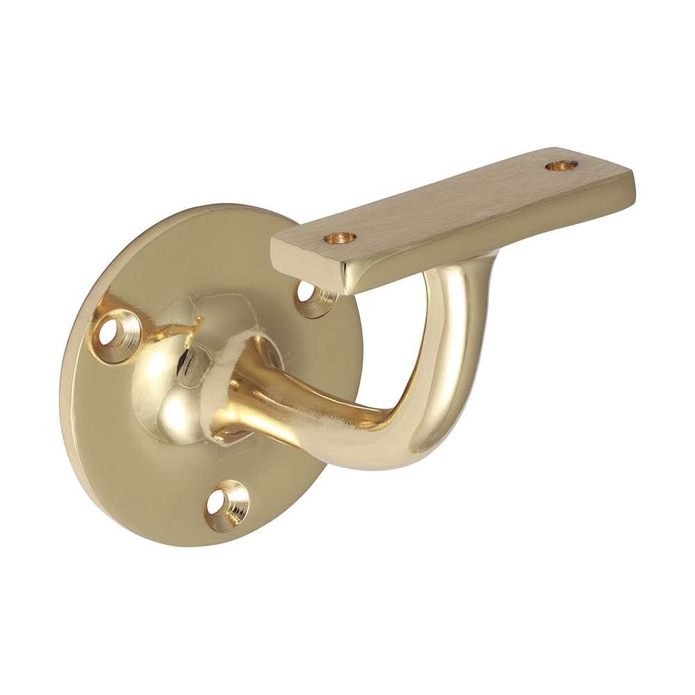 Handrail Bracket Elec Brass