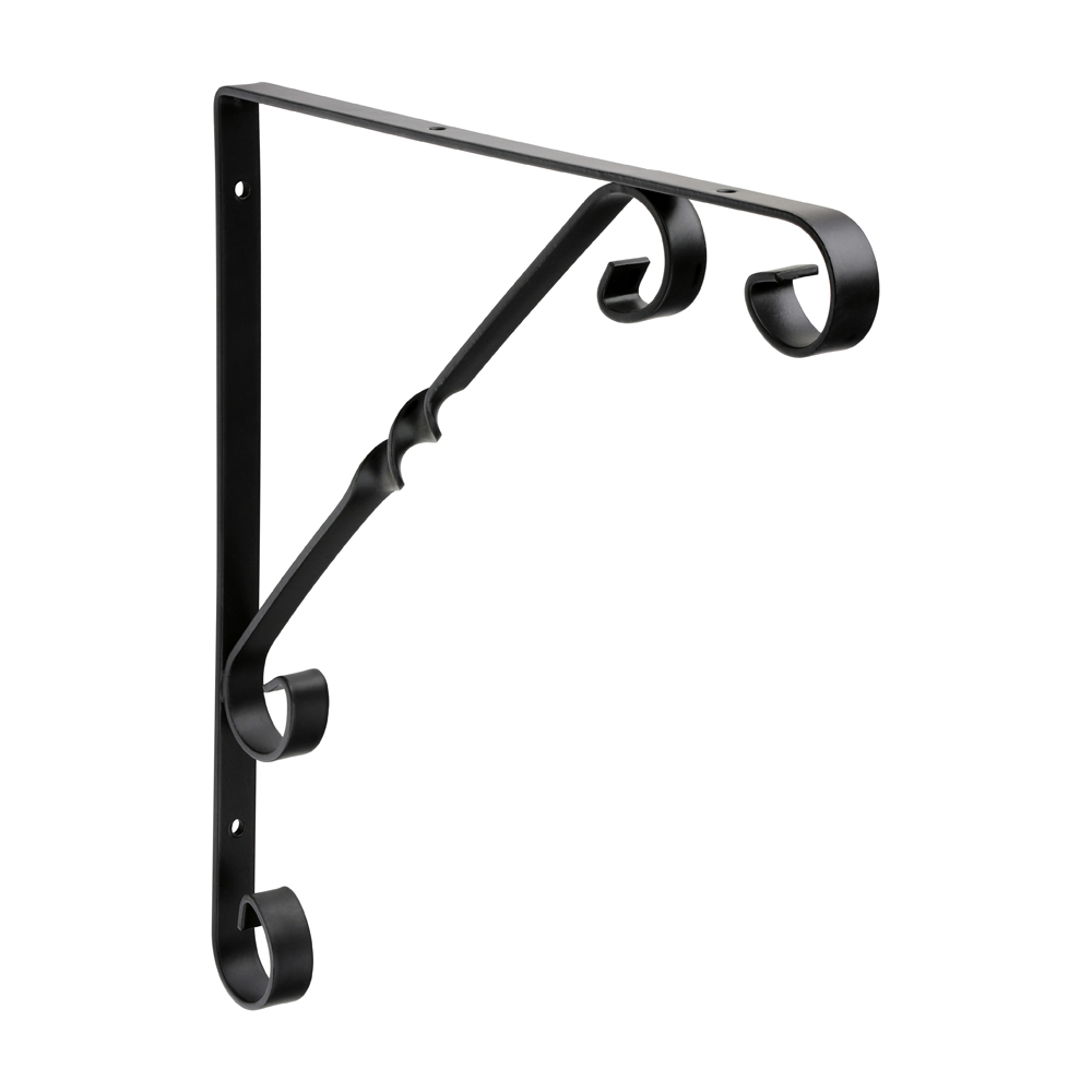 Scroll Bracket Black