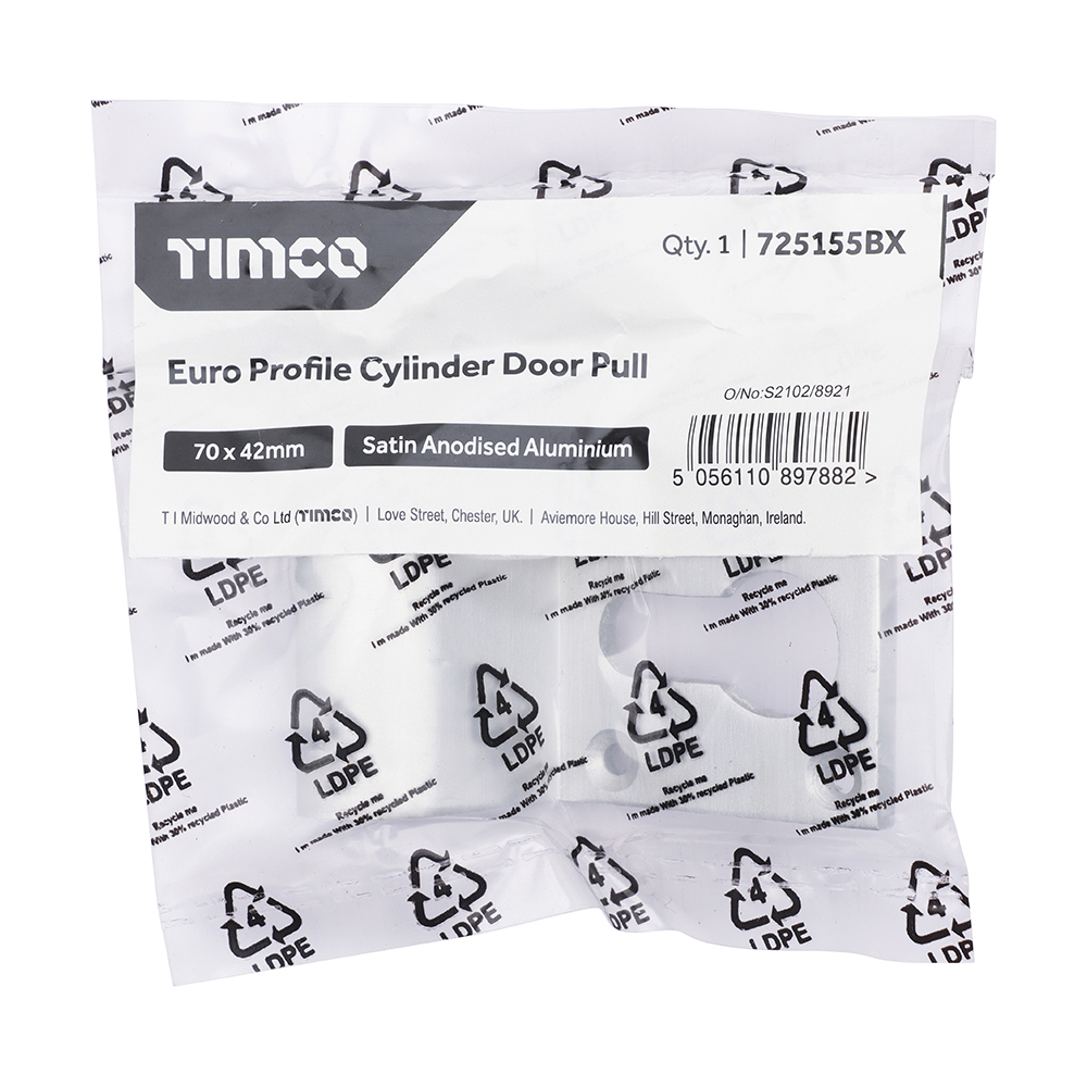 Euro Cylinder Door Pull SAA - Image 2