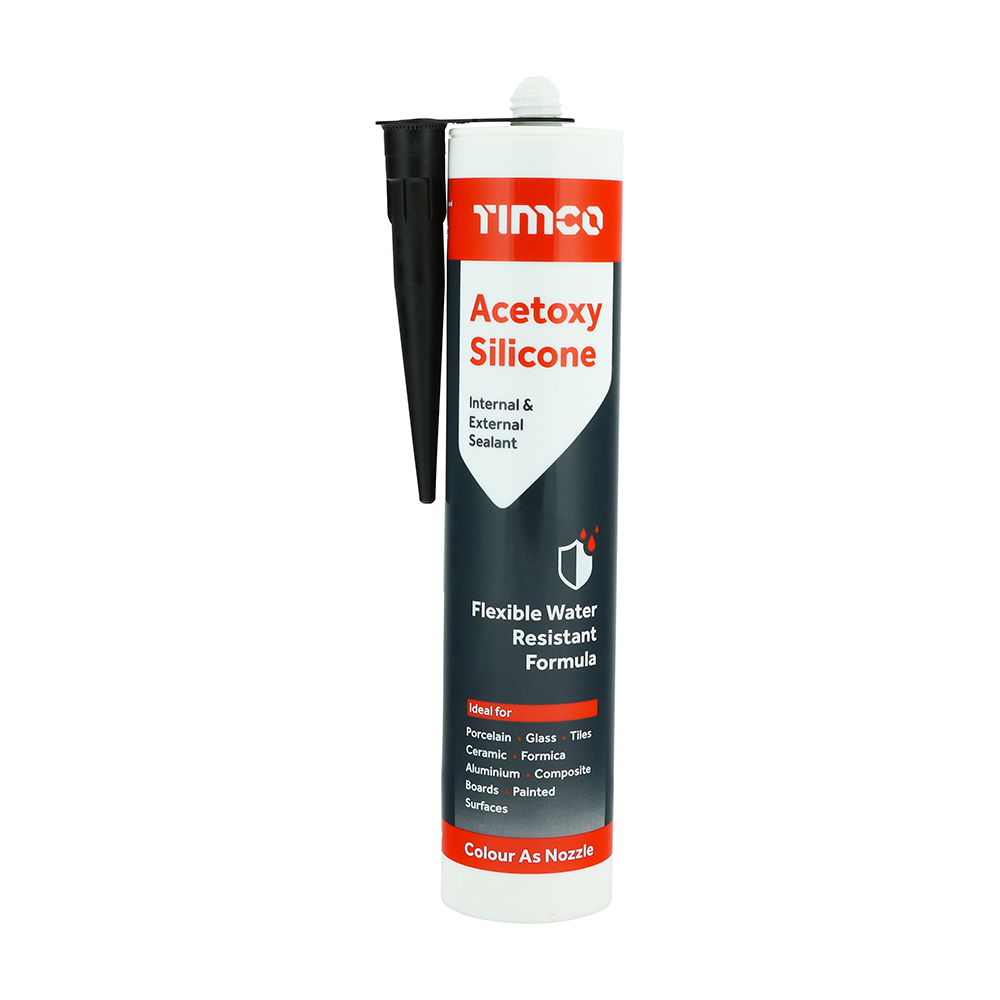 Acetoxy Silicone Black