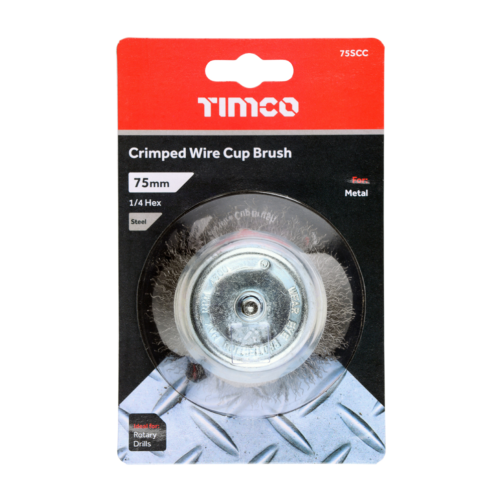 Drill Crimp Wire Cup Brush - Image 2