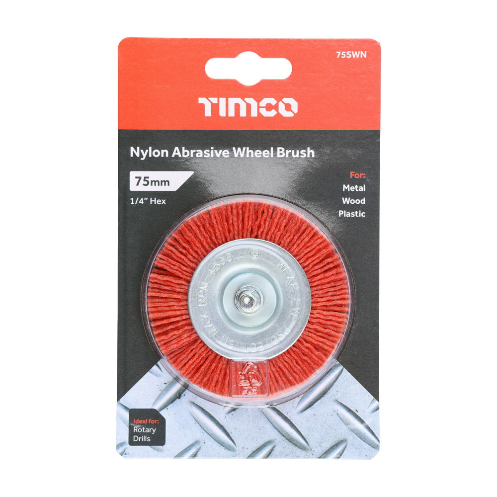 Drill Nylon Wheel Brush - Image 2