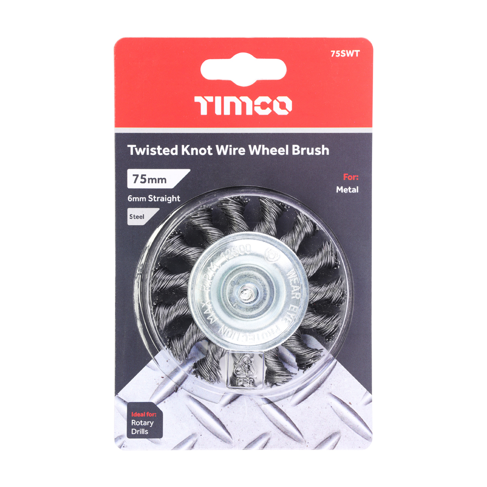 Drill Twist Wire Wheel Brush - Image 2