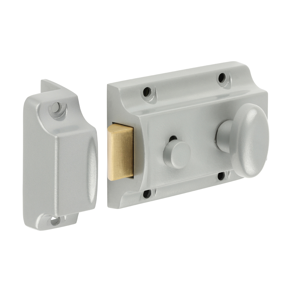 Traditional Nightlatch Silver