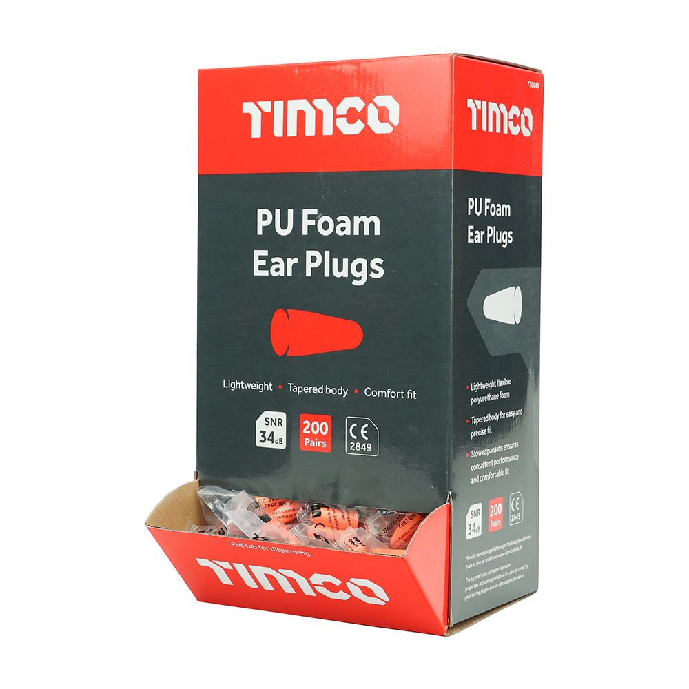 PU Foam Ear Plugs BOX - Image 2