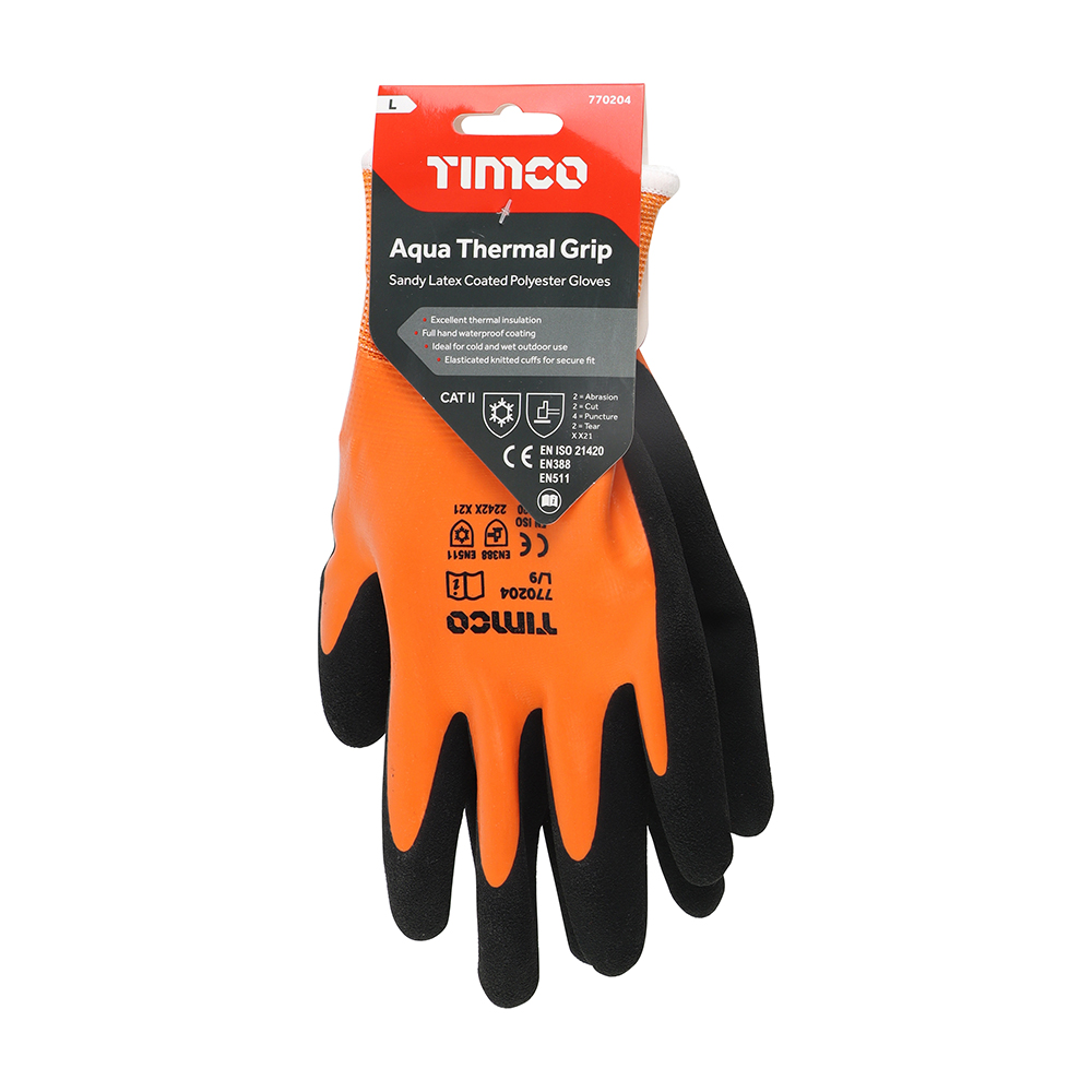 Aqua Thermal Grip Glove - Image 2