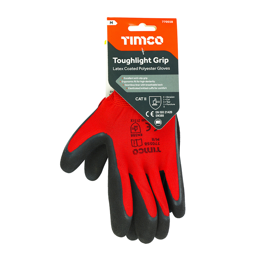 Toughlight Glove Latex Sandy - Image 2