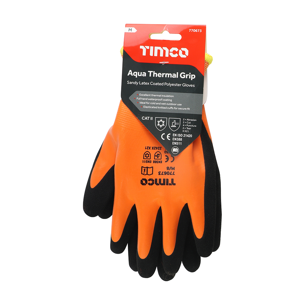 Aqua Thermal Grip Glove - Image 2