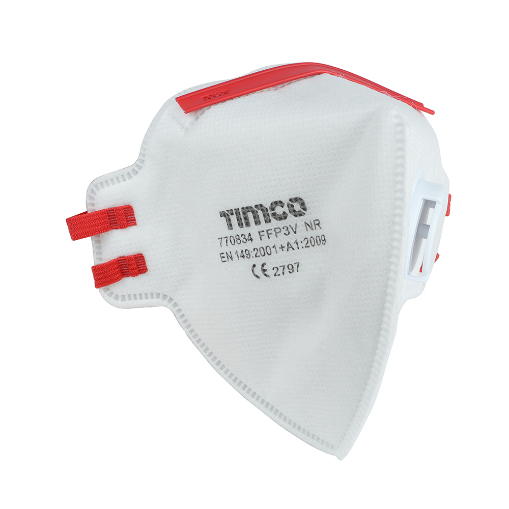 FFP3 Fold Flat Mask - Valved - Image 3