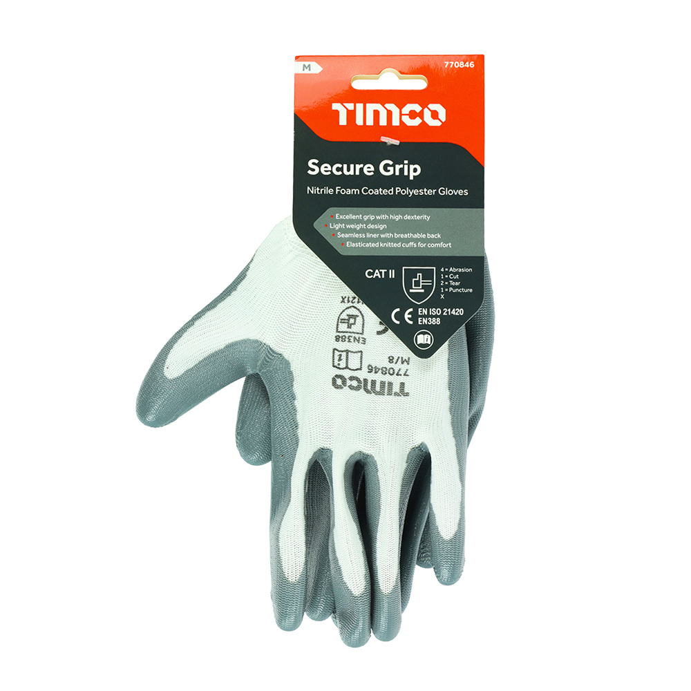 Secure Grip Glove Nitrile Foam - Image 2