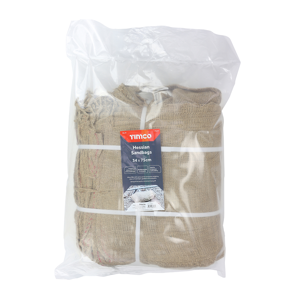 Hessian Sandbags Natural - Image 3