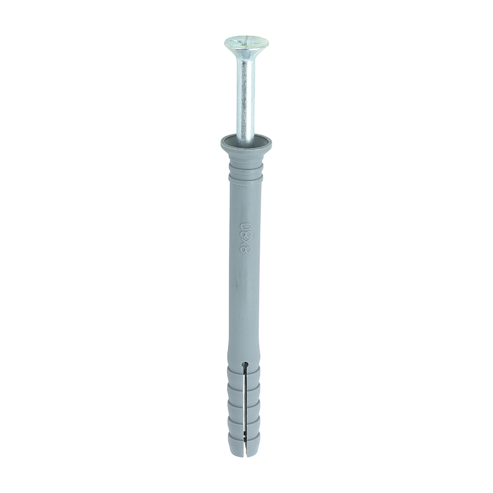 Nylon Hammer Fixing - BZP