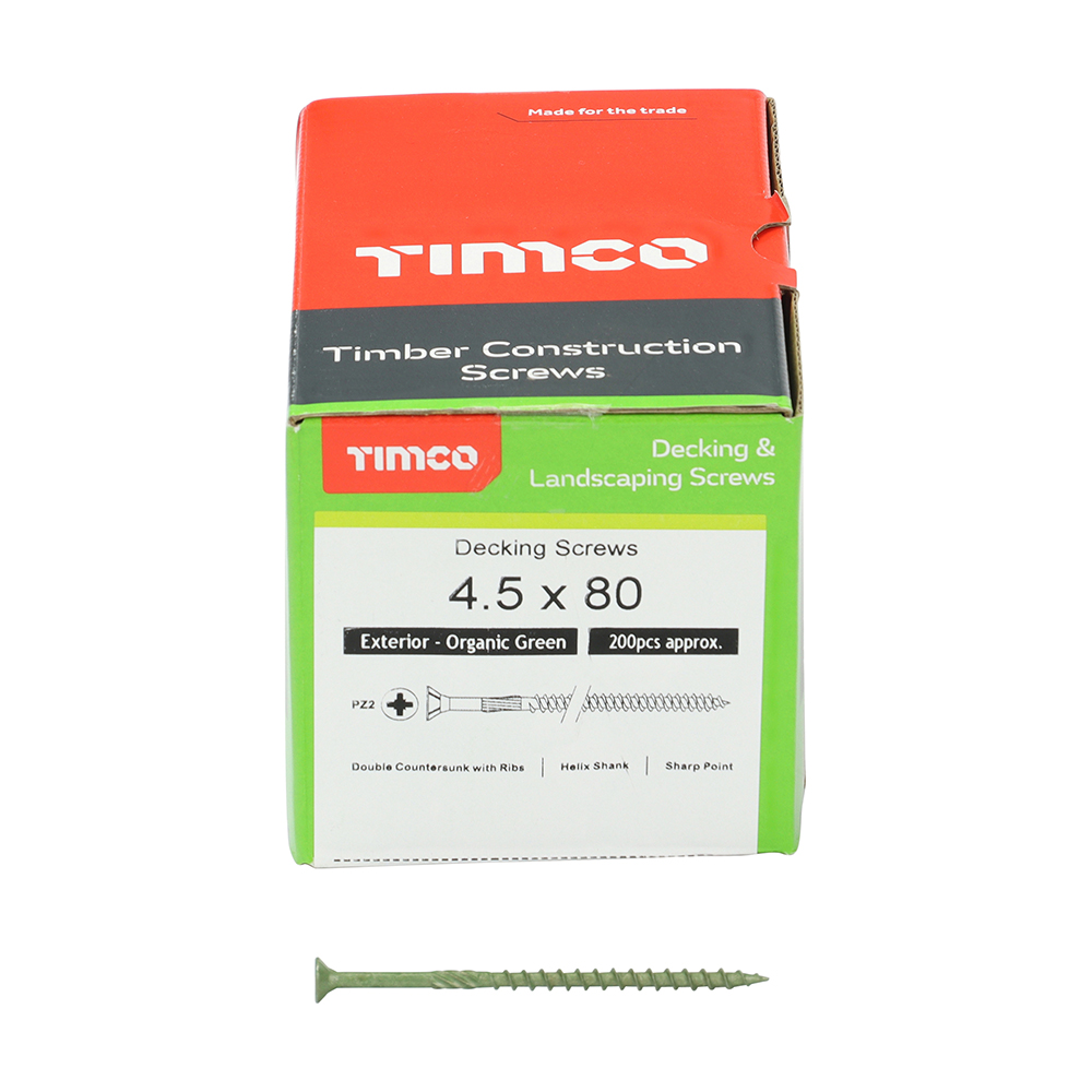 Decking Screw PZ2 - Green - Image 3