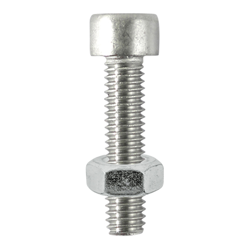Cap Socket & Nut - A2 SS - Image 1