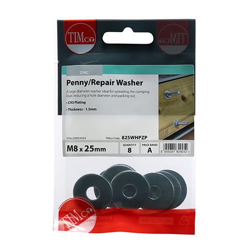 Penny Washer DIN 9054 - BZP - Image 2