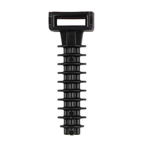 Cable Tie Plug Black