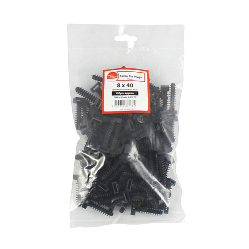 Cable Tie Plug Black - Image 2