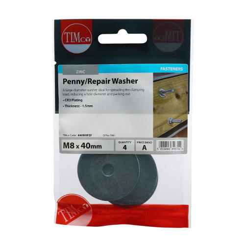 Penny Washer DIN 9054 - BZP - Image 2