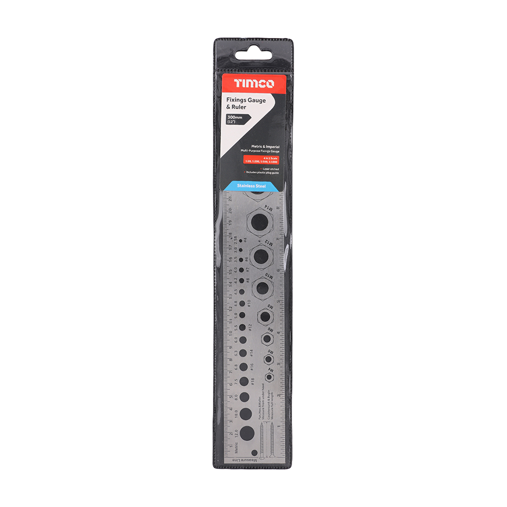 Fixings Gauge and Ruler - Image 2