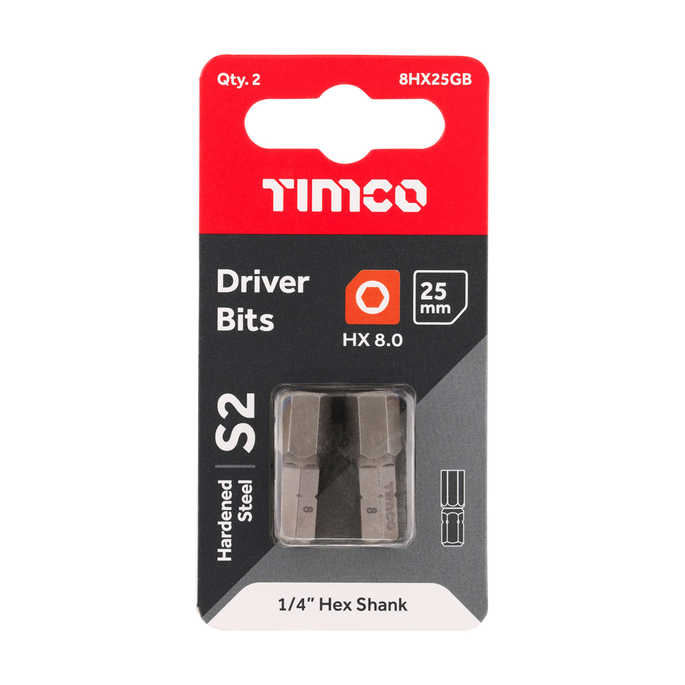 Hex Driver Bit - S2 Grey - Image 2