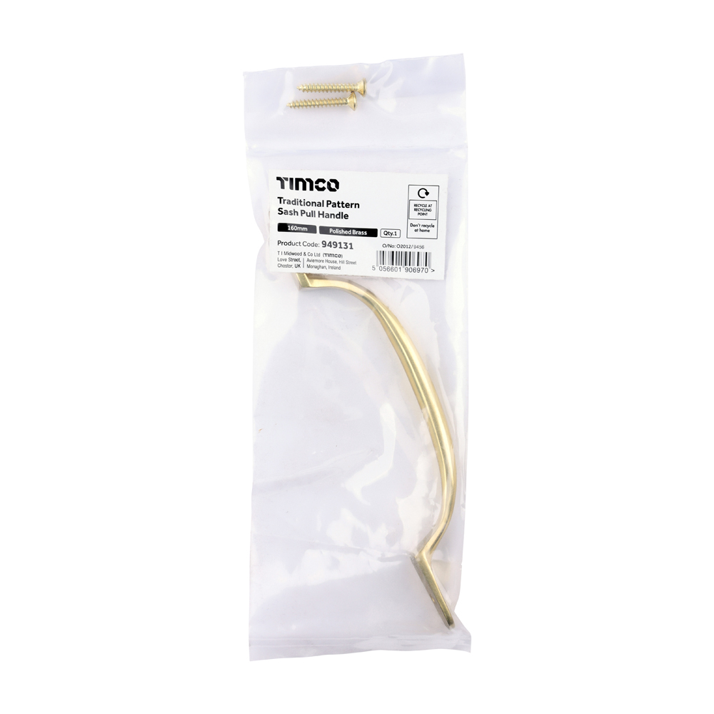 Sash Pull Handle PB - Image 2