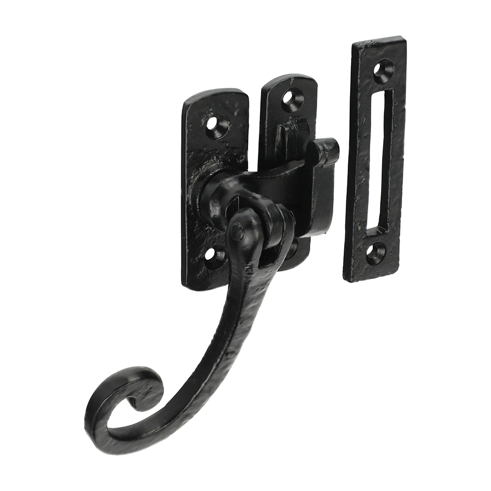 Curly Casement Fastener AntBLK
