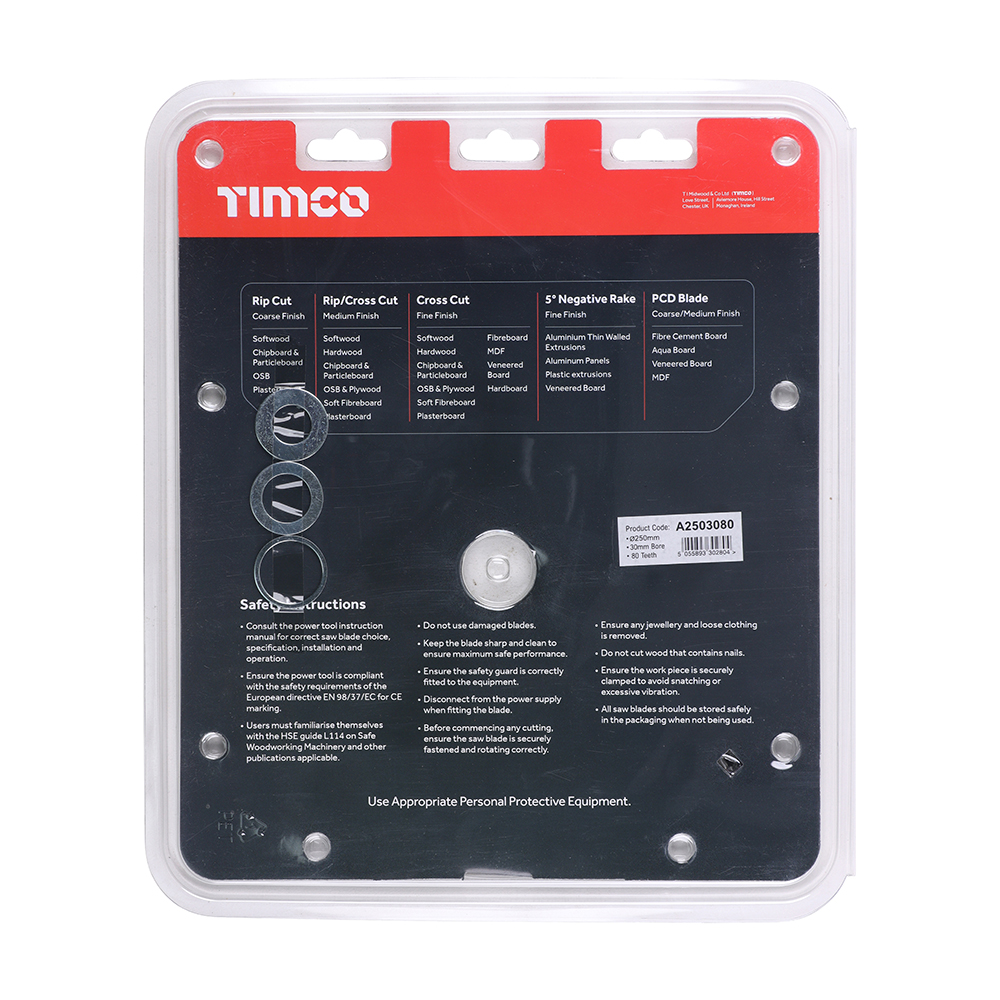 TCT -5 Degree Sawblade - Image 3