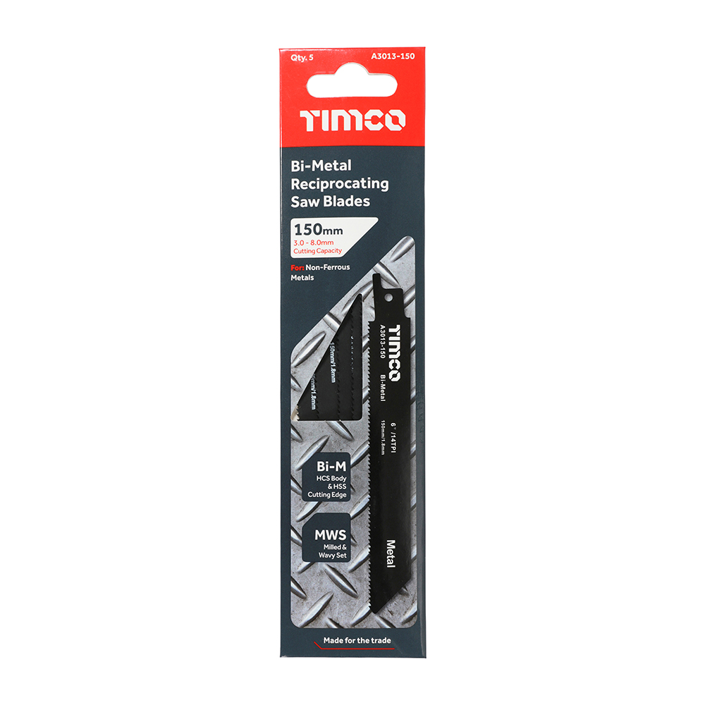 Bi-Metal Sabre Blade for Metal - Image 2