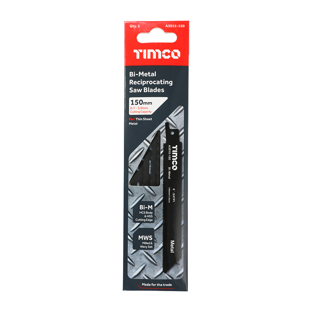 Bi-Metal Sabre Blade for Metal - Image 2