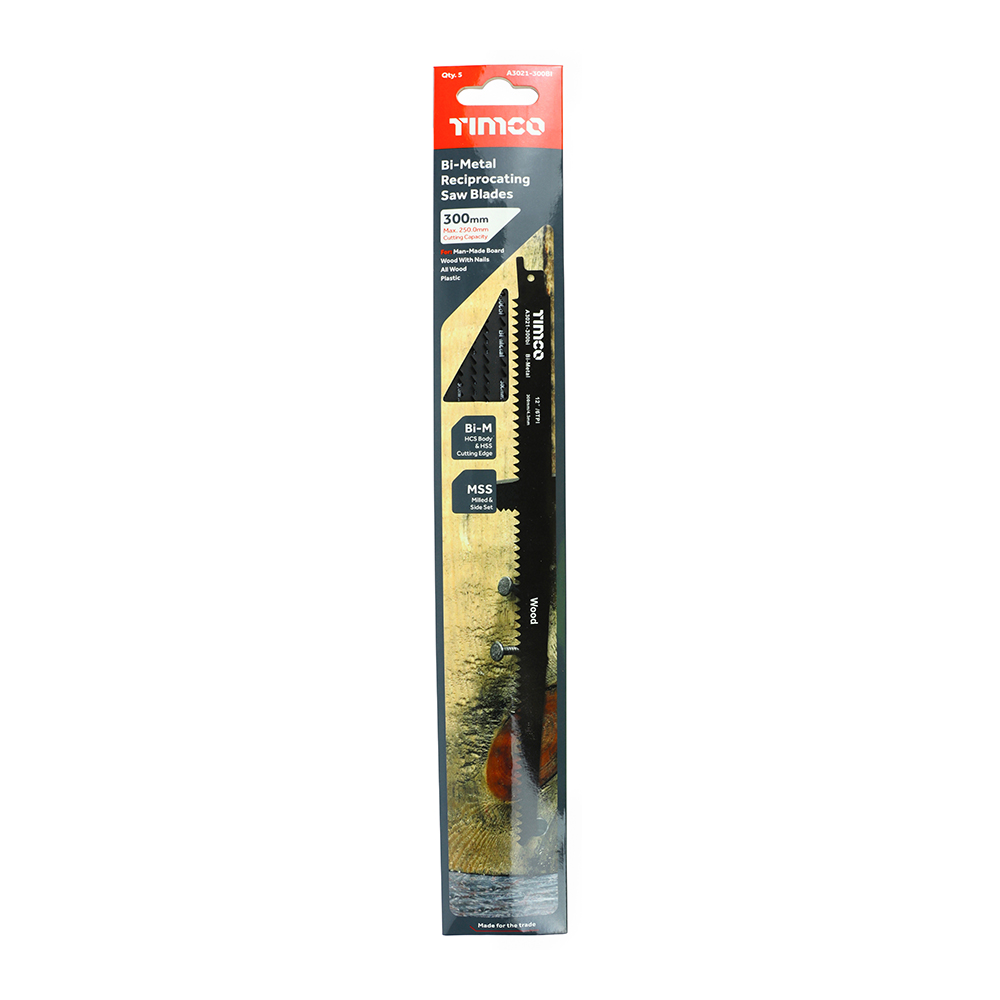 Bi-Metal Sabre Blades for Wood - Image 2
