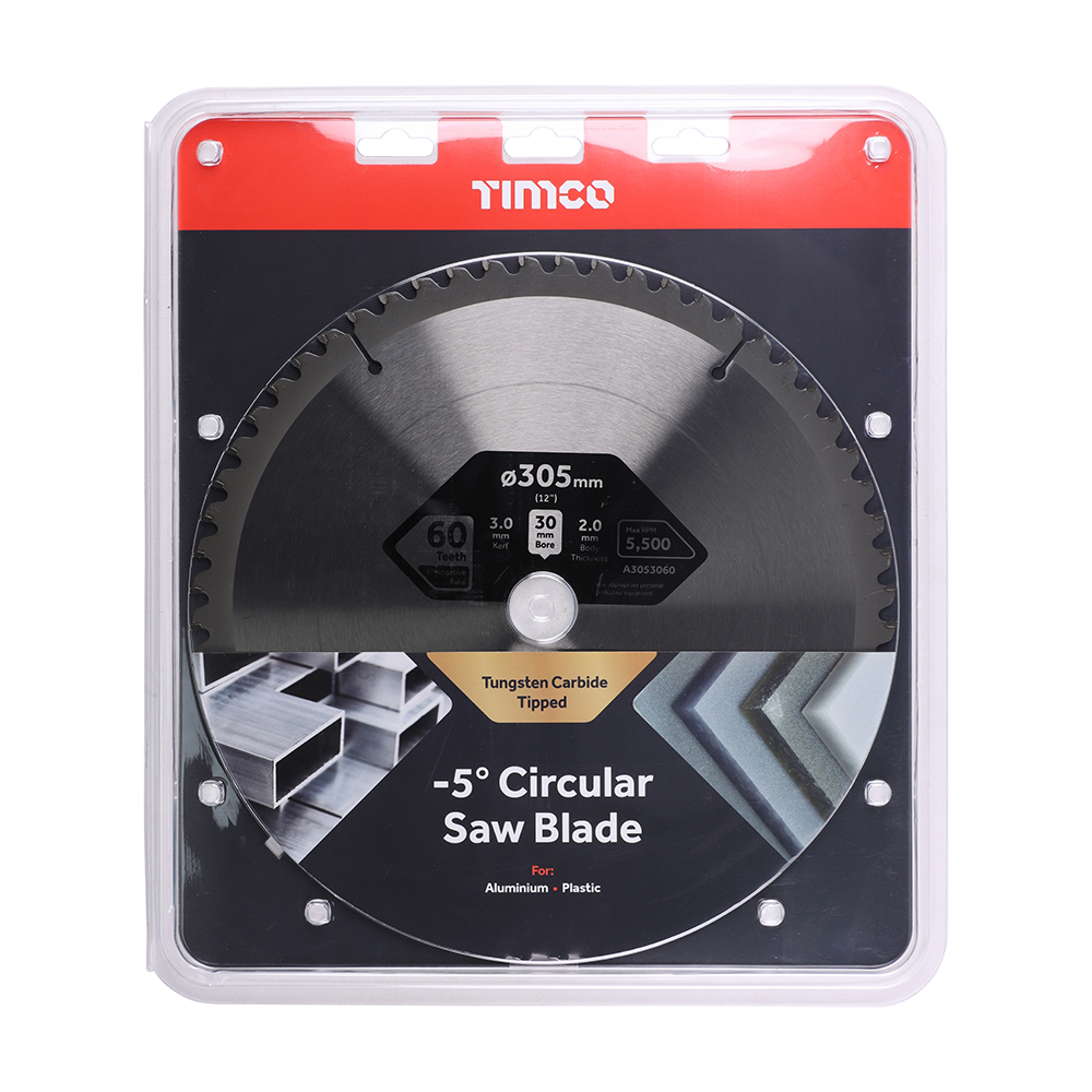 TCT -5 Degree Sawblade - Image 2