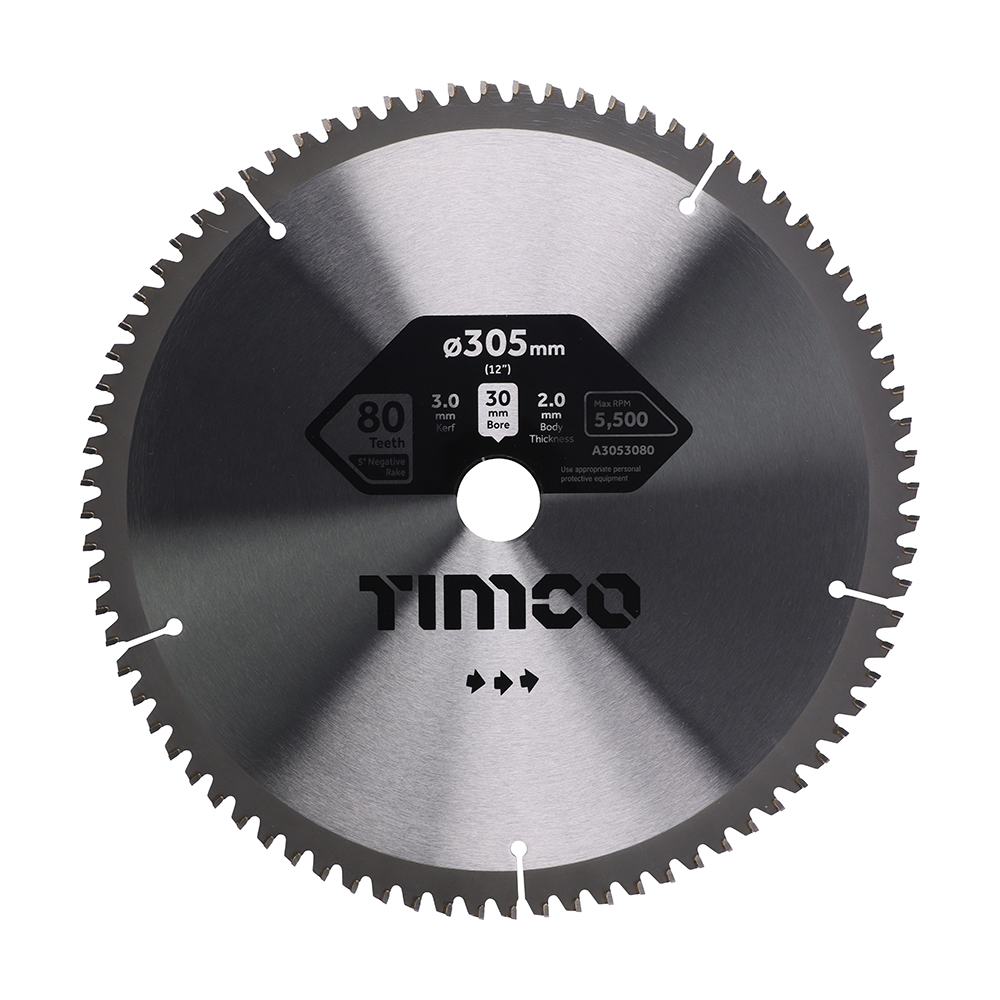 TCT -5 Degree Sawblade