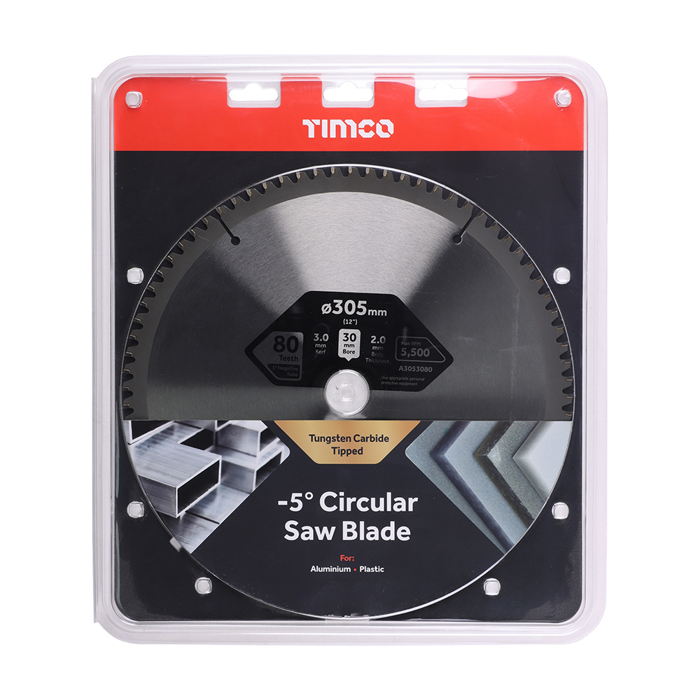 TCT -5 Degree Sawblade - Image 2