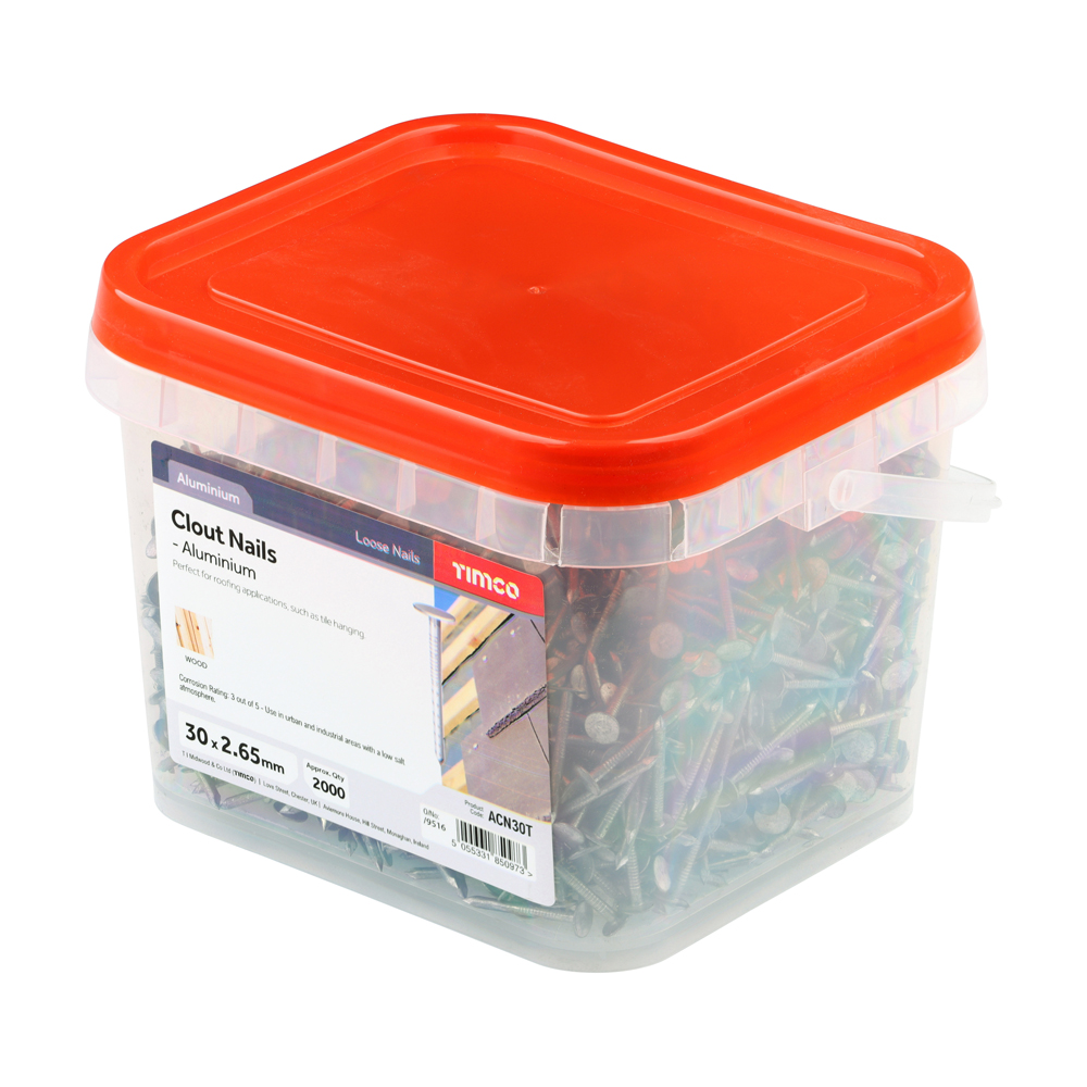 Clout Nail - Aluminium - Image 2