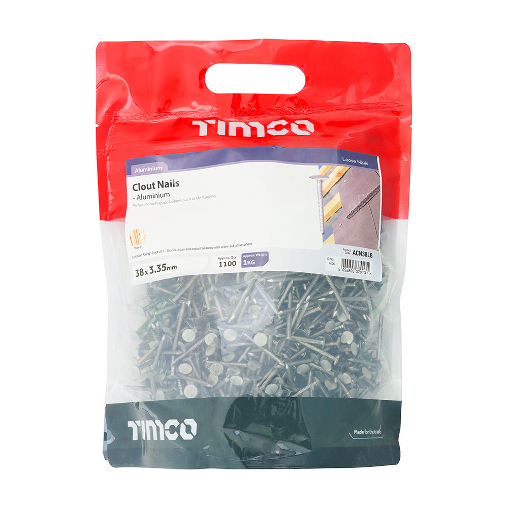 Clout Nail - Aluminium - Image 2