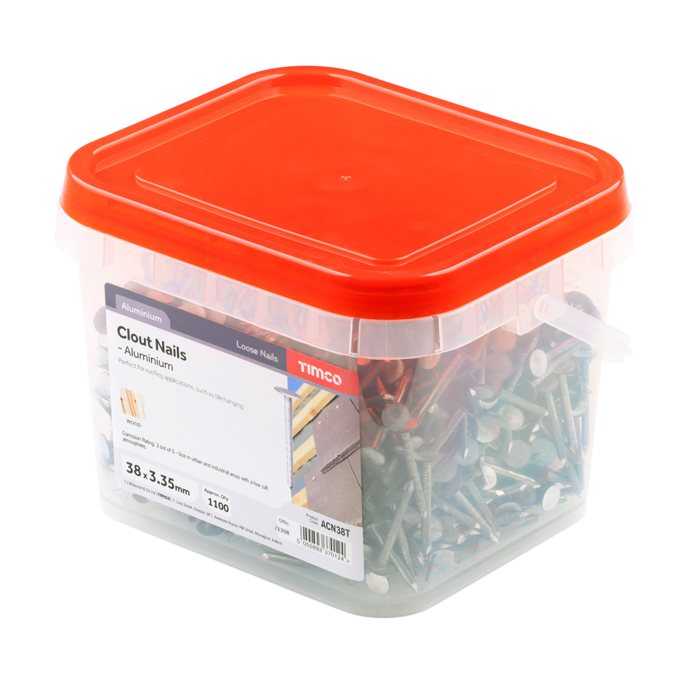 Clout Nail - Aluminium - Image 2