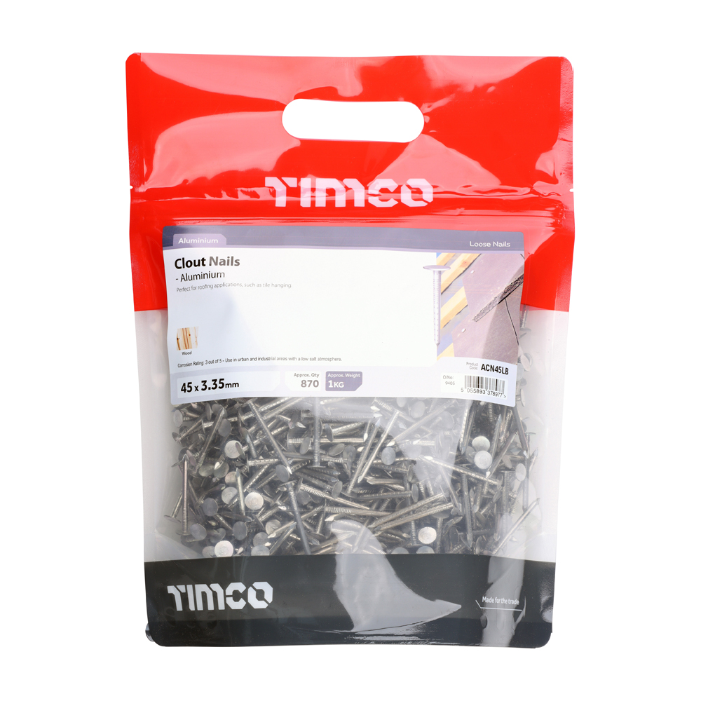 Clout Nail - Aluminium - Image 2