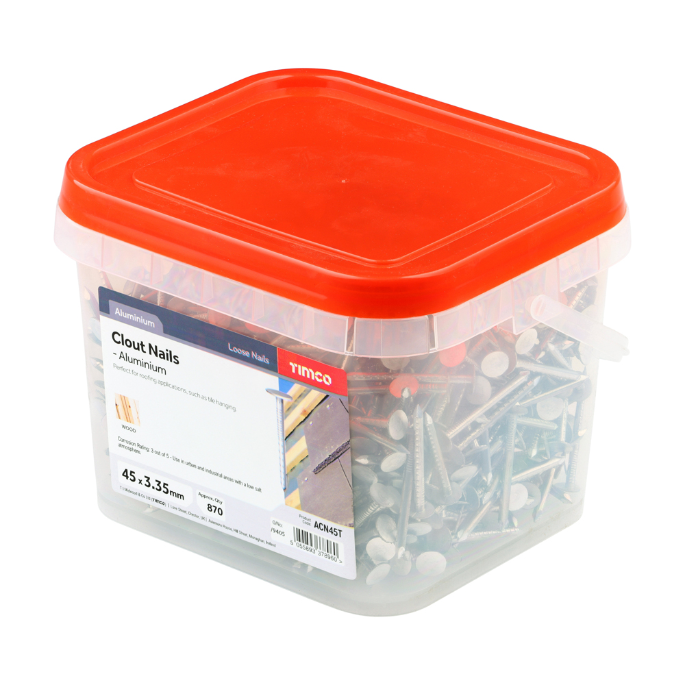 Clout Nail - Aluminium - Image 2