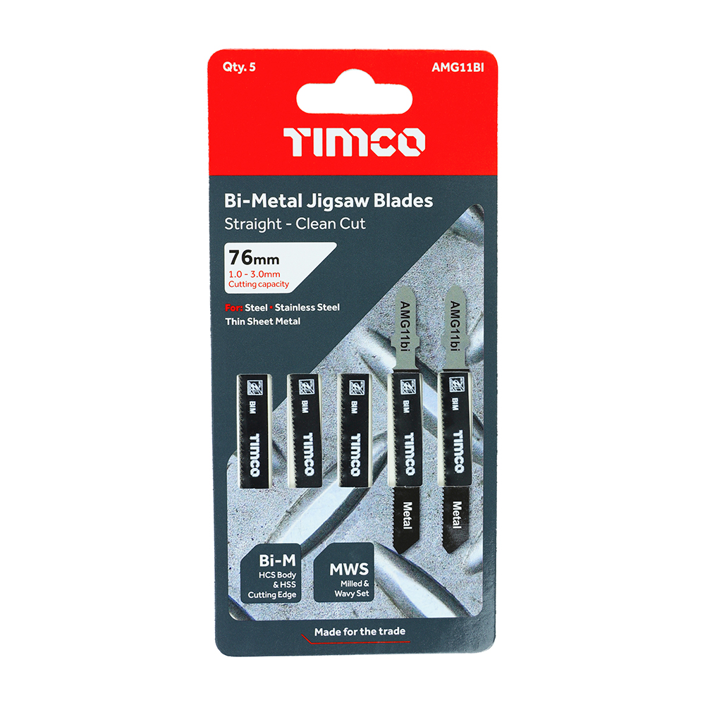 Bi-Met Jigsaw Blade for Metal - Image 2