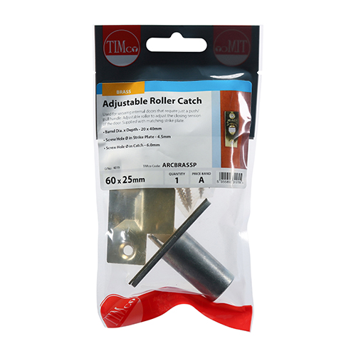 Adjustable Roller Catch - Brss - Image 2
