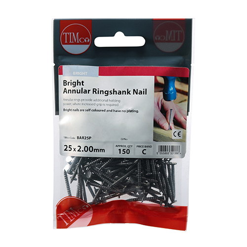 Annular Ringshank Nail -Bright - Image 2